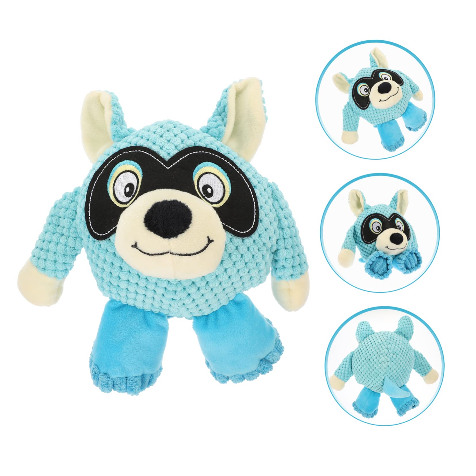 Sosoport 2piezas Juguete De Peluche para Perros Juguete Interactivo Sonido para Mascotas para Jugar Casa Aire Estimula La Salud Vínculo Tu Mascota
