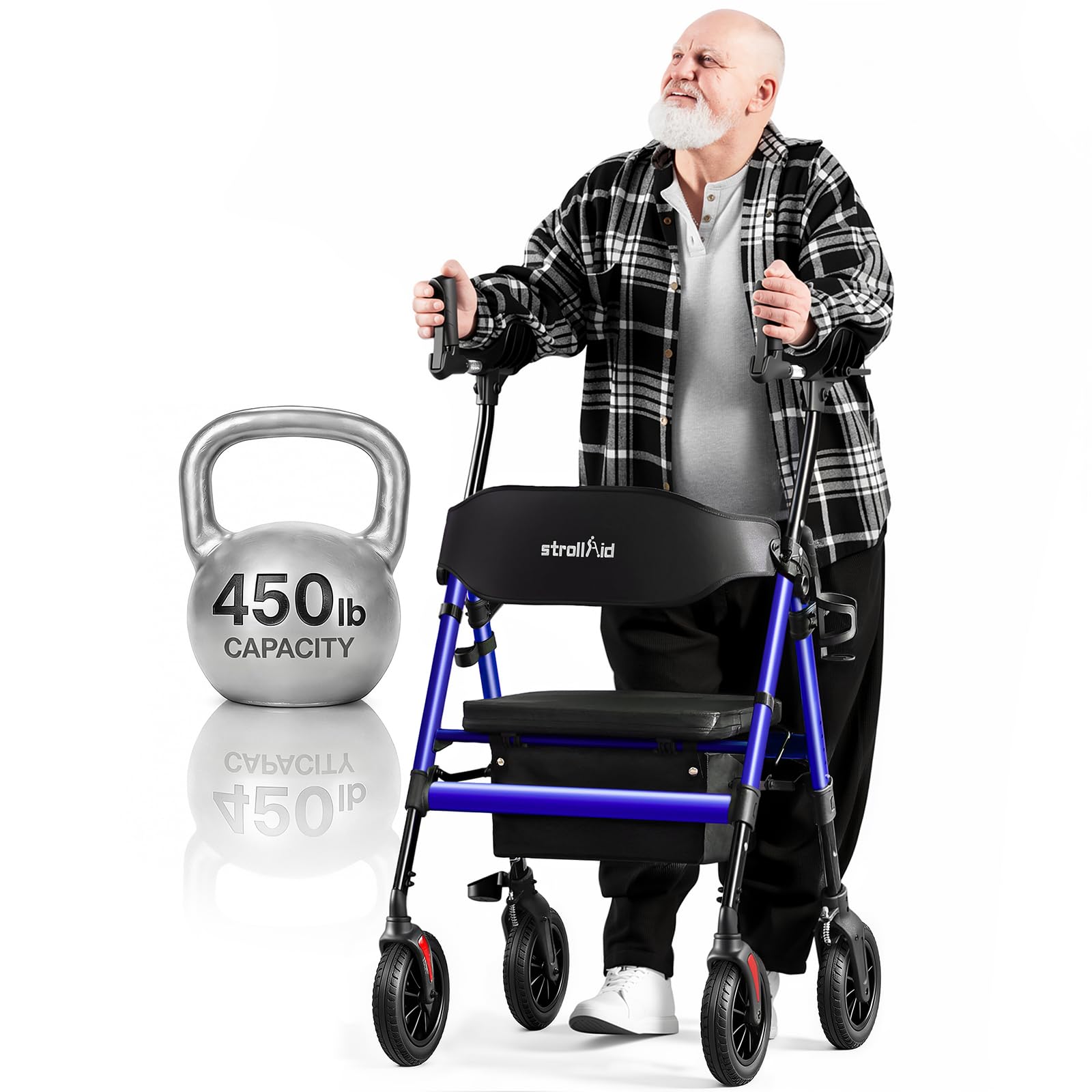 StrollAid Heavy Duty Upright Walker