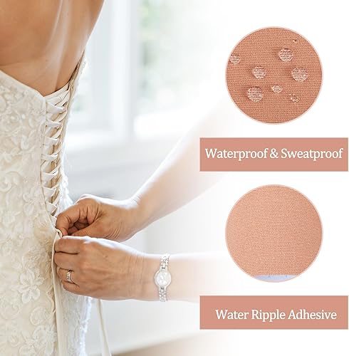 Miniatura 4 de 60 cintas de abdomen para abdomen plano, cintas de levantamiento de muslos para mujeres, cinta invisible de levantamiento de muslos y senos, cintas