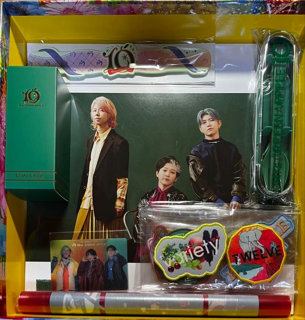 Mrs. GREEN 10 COMPLETE BOX まとめ売り Mrs. GREEN APPLE、初の