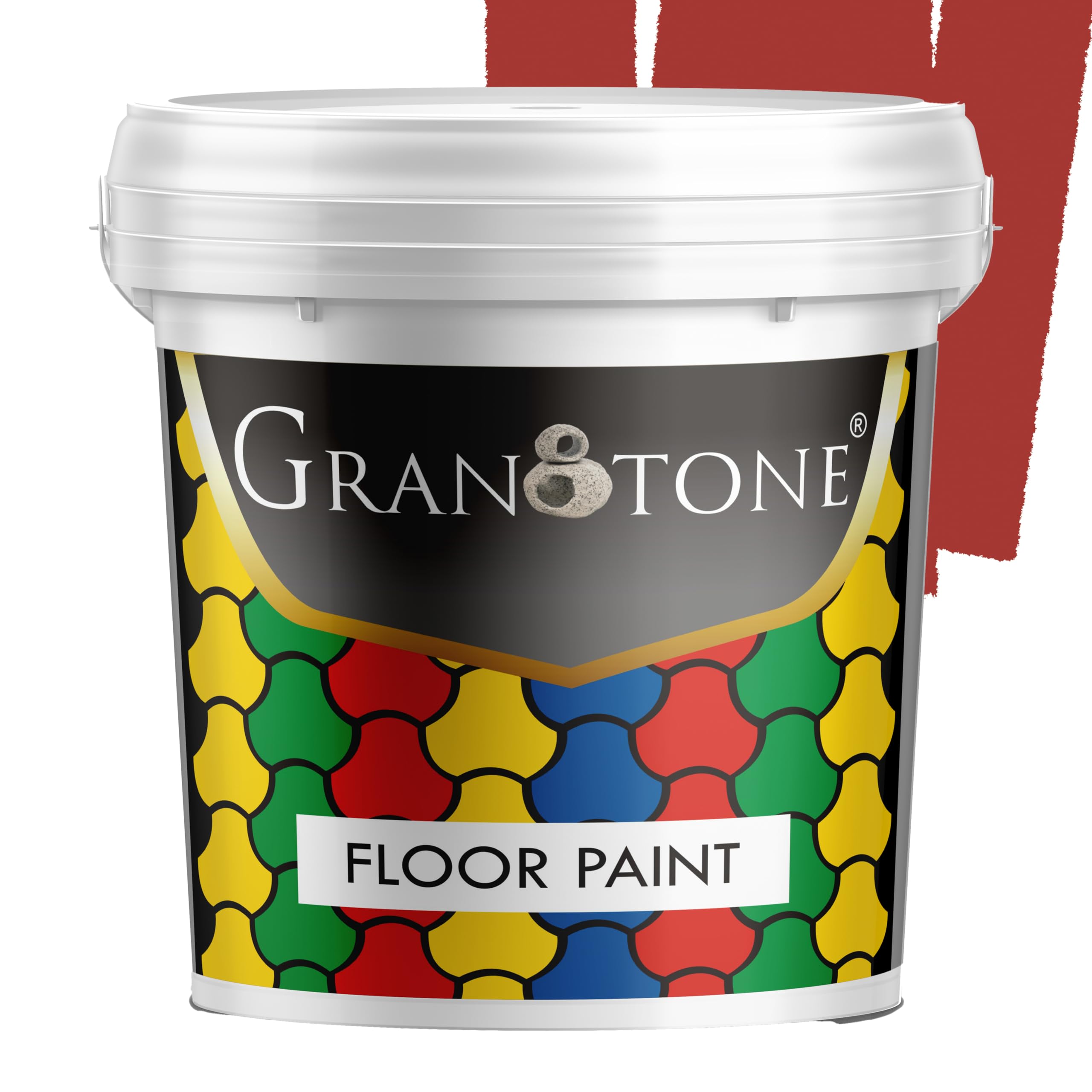 GRANOTONE Space Grey Floor Paint - Anti Slip & Durable -12