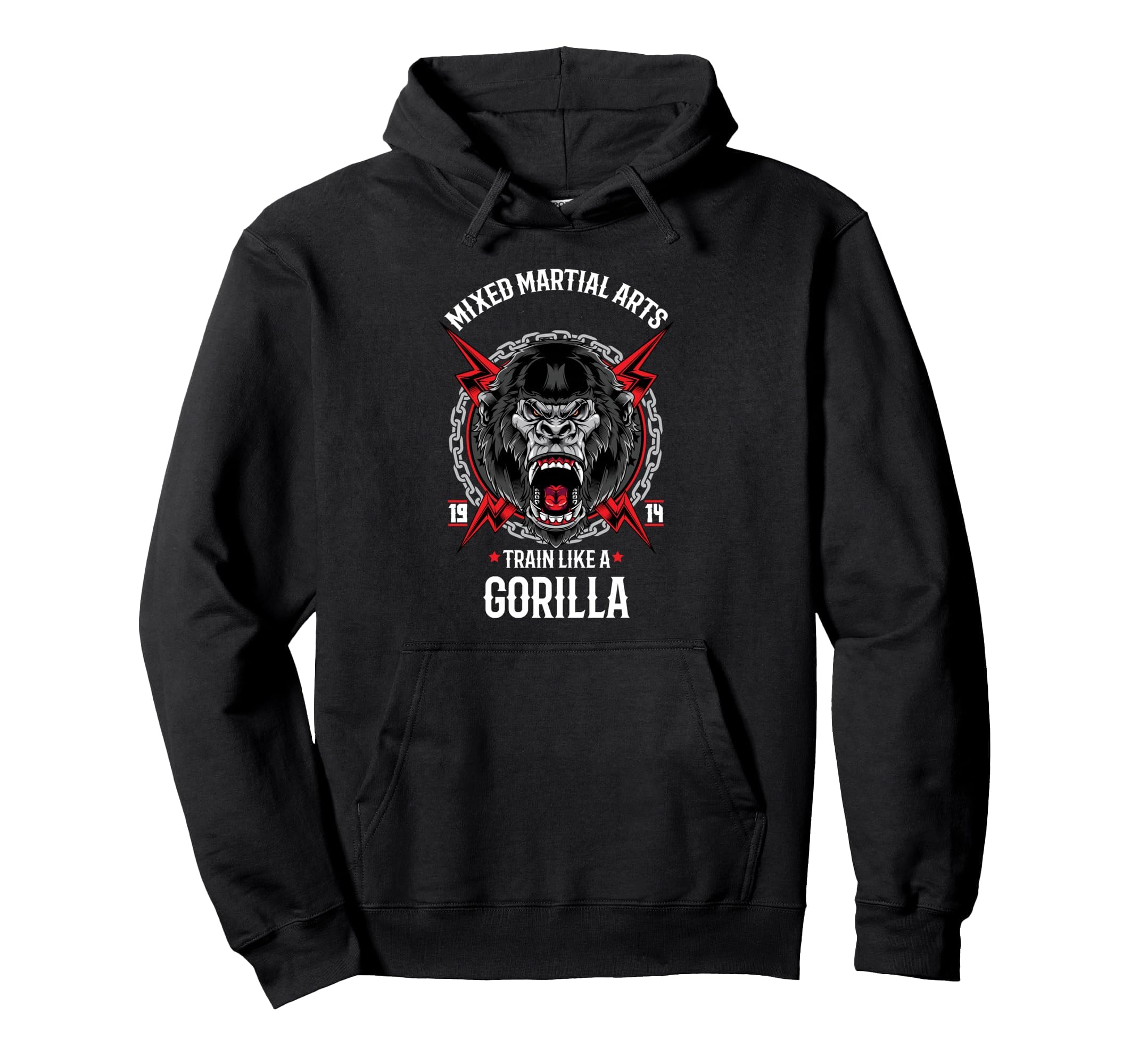 MMA Gorilla Fighter Pullover Hoodie