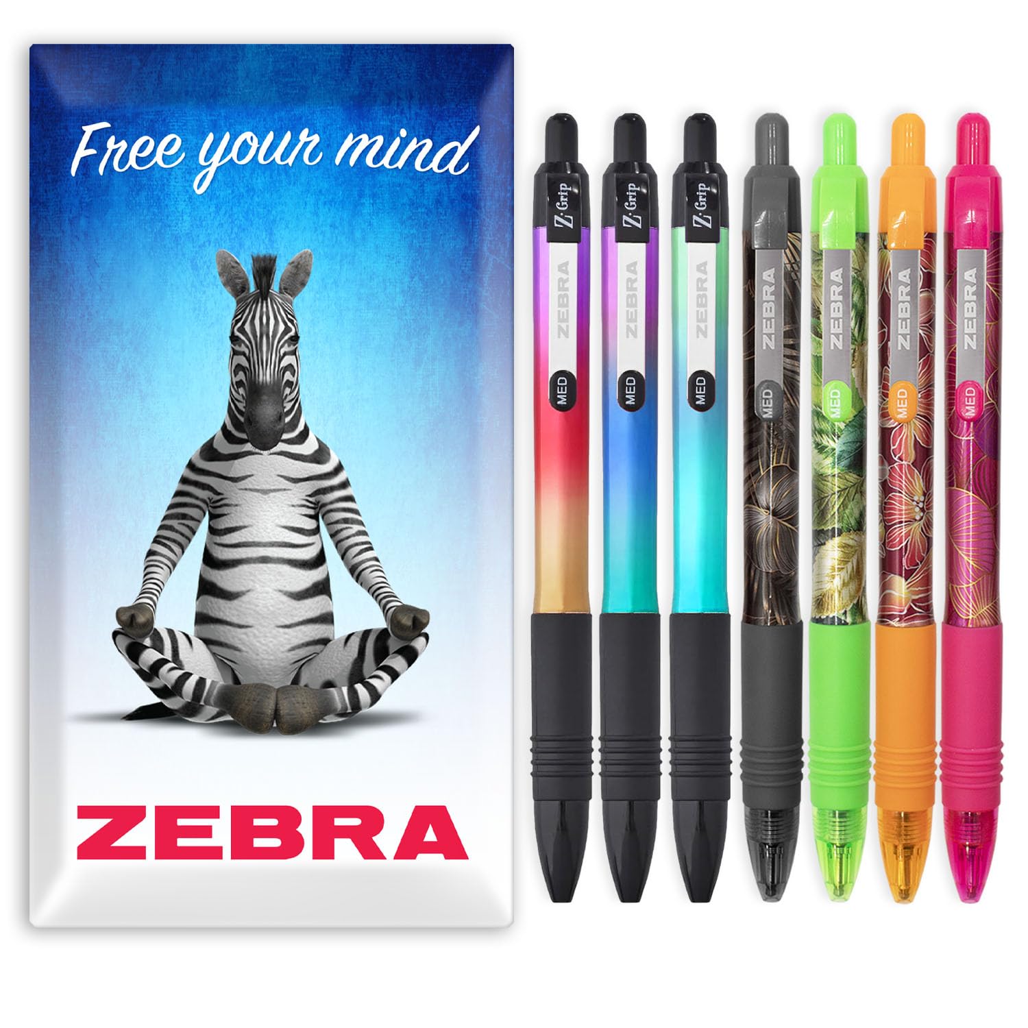 ★SweetP★ Amazon.com : Zebra Z-Grip Smooth Ballpoint Pen - 1.0mm Nib