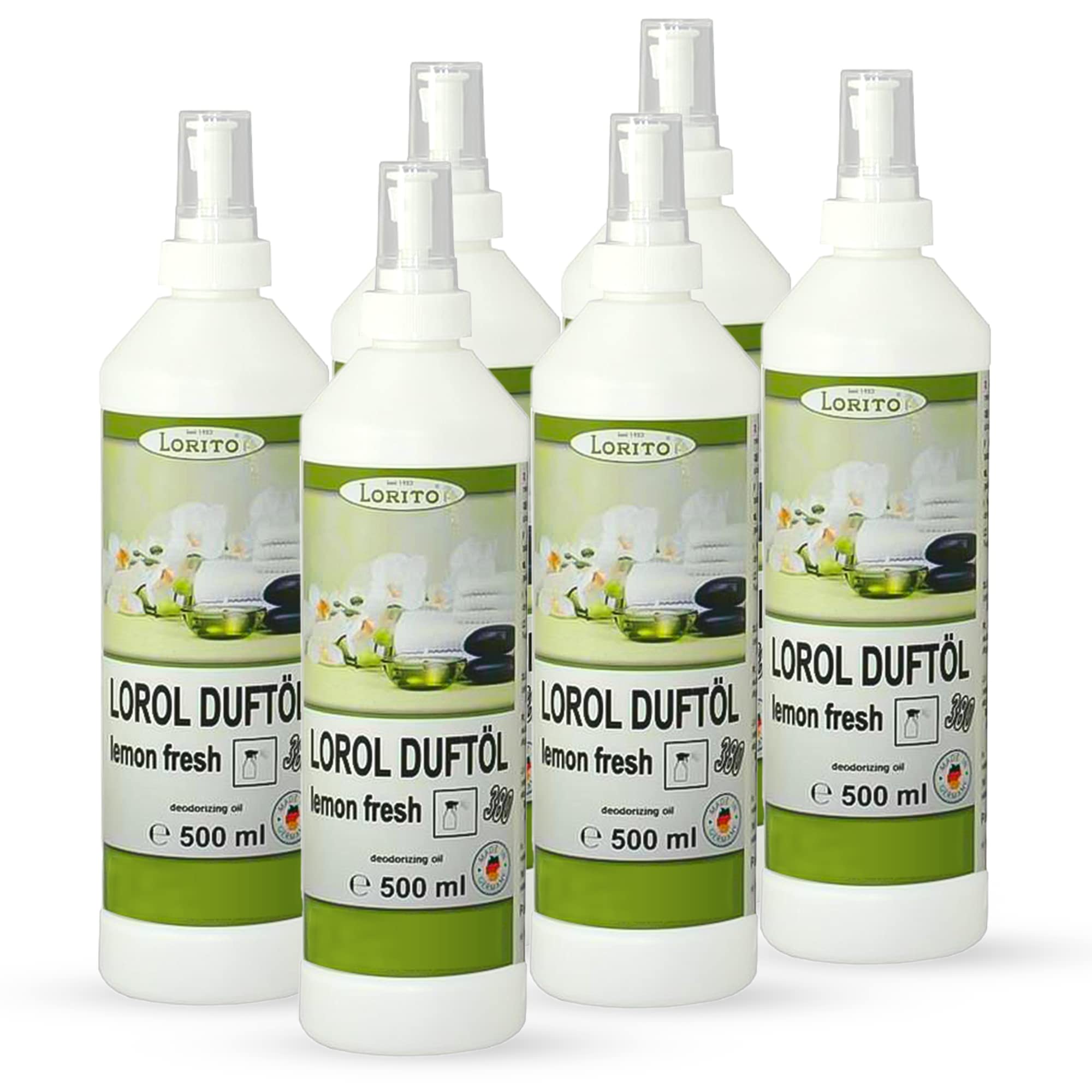 Lorito Lorol Duftöl Lemon fresh 6 x 500ml