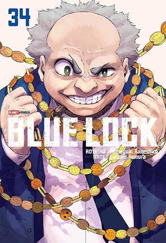 Blue Lock vol. 34 — capa da edição Panini
