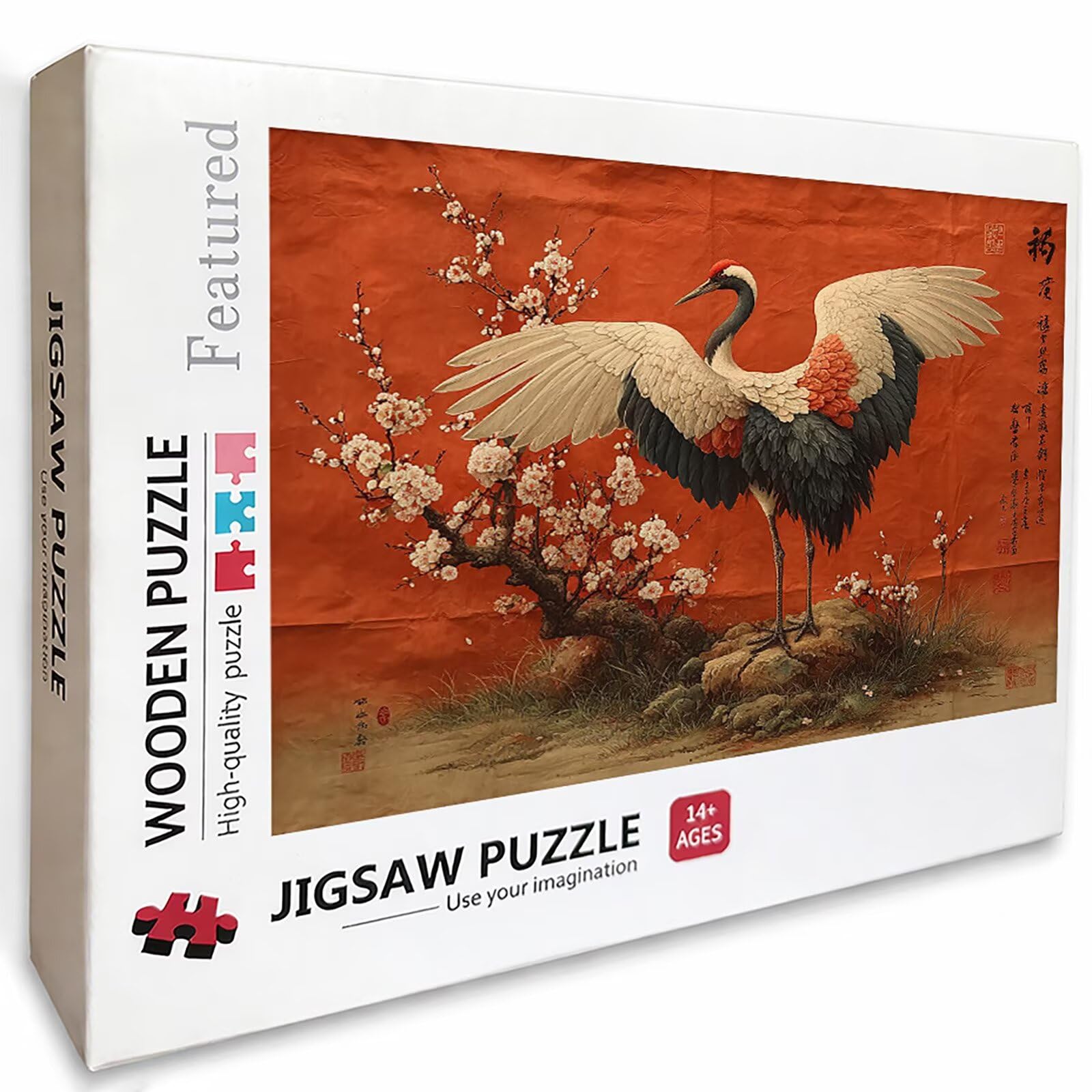 Bird Puzzle 4000 Pezzi Adulti, Puzzle Legno con Scatola 141x87cm, DIY Giochi Divertenti per Familiar, Idea Regalo Uomo e Donna, Squisita confezione Regalo, Estate Decorazioni Casa, (Flower) 2-4218