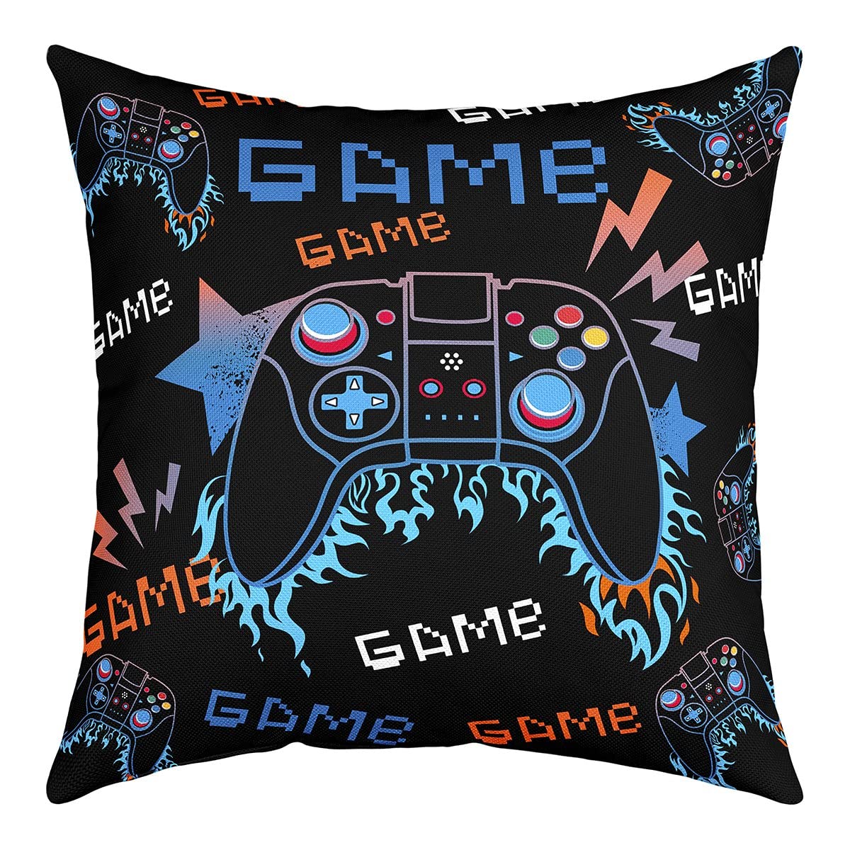 1 federa per cuscino da gaming, decorazione per videogiochi