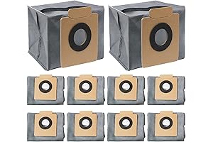 10 Pack Vacuum Bags for Eufy Clean X8 Pro X10 Pro Omni Robot Vacuum