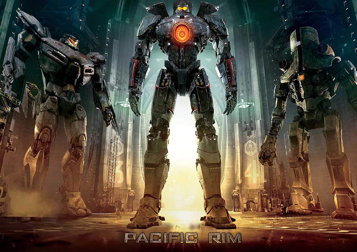 Pacific Rim Robot Poster DRAGON VINES Pacific Rim Mech Striker Eureka