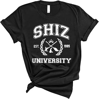 Shiz University T-Shirt, Tshirts for Wicked Movie Fans, Wizarding School Tee, Gift for Musical Lovers, Broadway