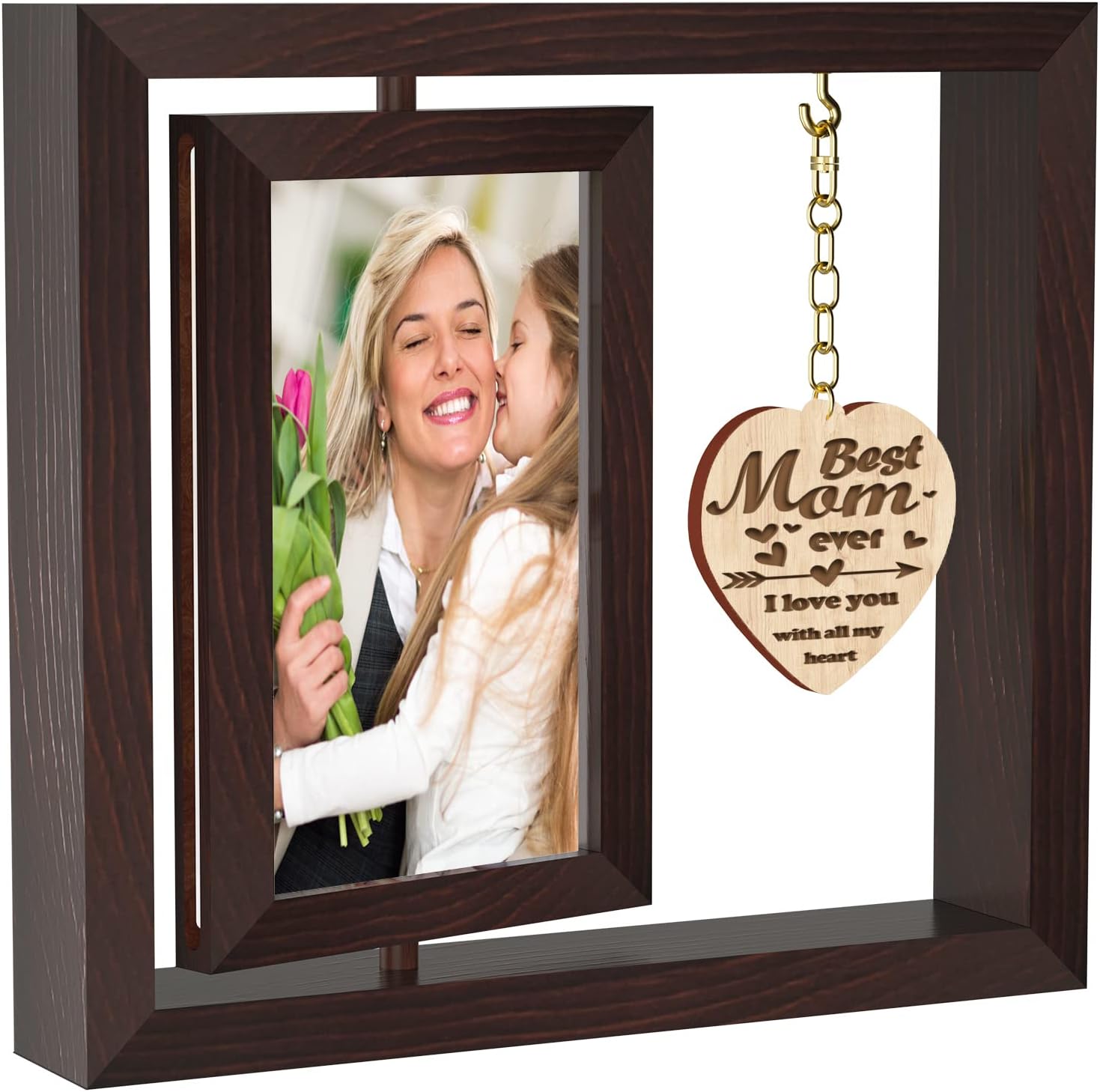 HOOOKIMM Mother's Day Gifts for Mom, Mom Picture Frame