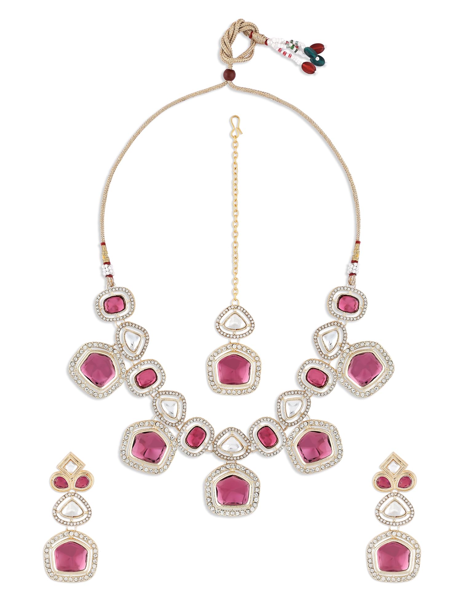 See full amazon price history chart for ZAVERI PEARLS Purple Stones Dazzling Austrian Diamonds Embellished Necklace Earring & Maangtikka Set For Women-ZPFK17786 ZAVERI PEARLS Purple Stones Dazzling Austrian Diamonds Embellished Necklace Earring & Maangtikka Set For Women-ZPFK17786 (B0CZXXTRGF) Amazon Price History, Amazon Price Tracker