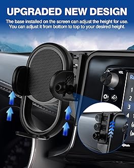 Autorder Car Phone Holder for 2022-2026 Mercedes Benz C-Class/2023-2026 GLC Accessories Phone Mount Screen Cell Phone Automobile Cradles Hands-Free 360 Degree Rotation