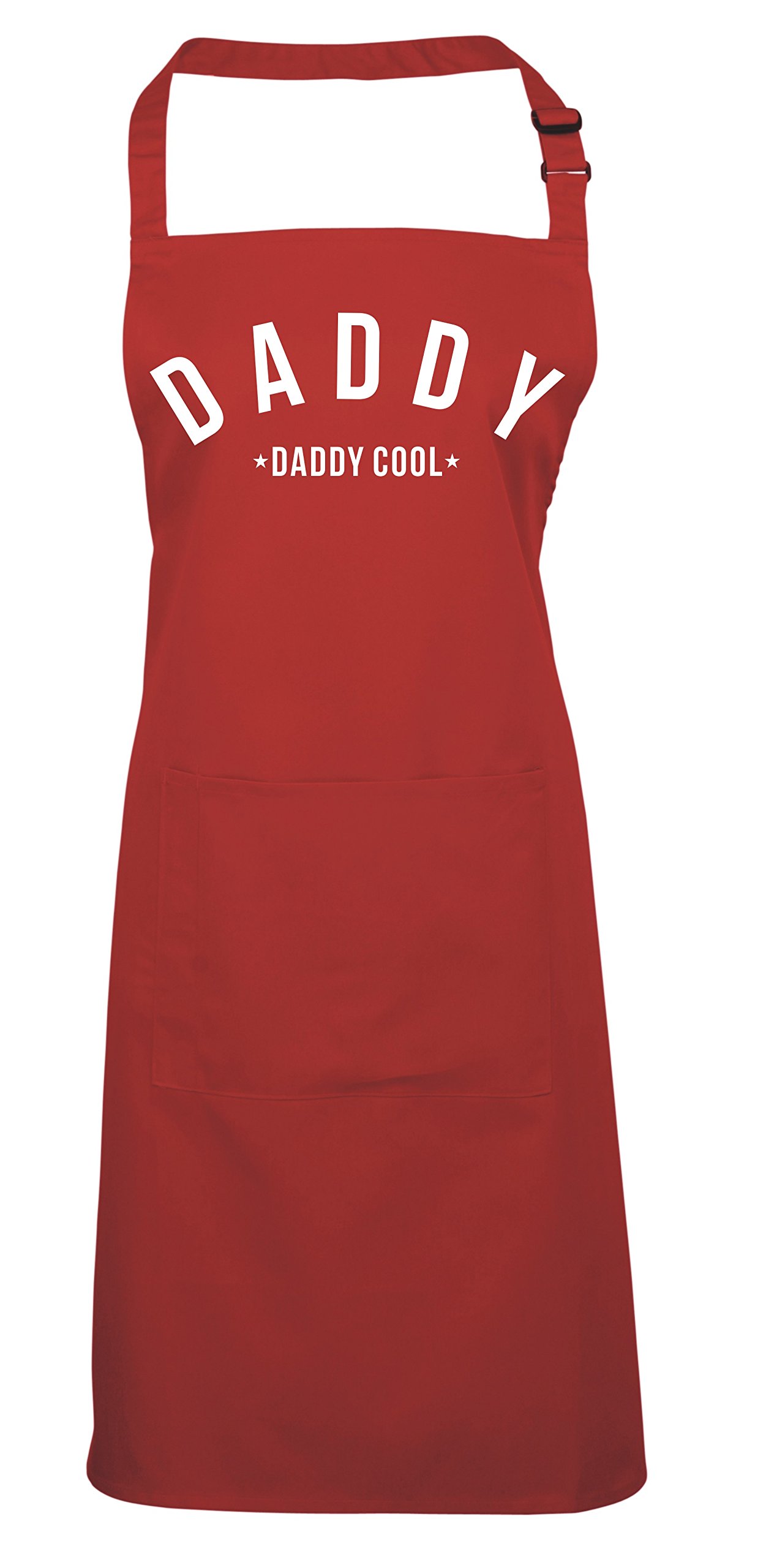 Edward Sinclair DADDY, DADDY COOL Red Apron with White print