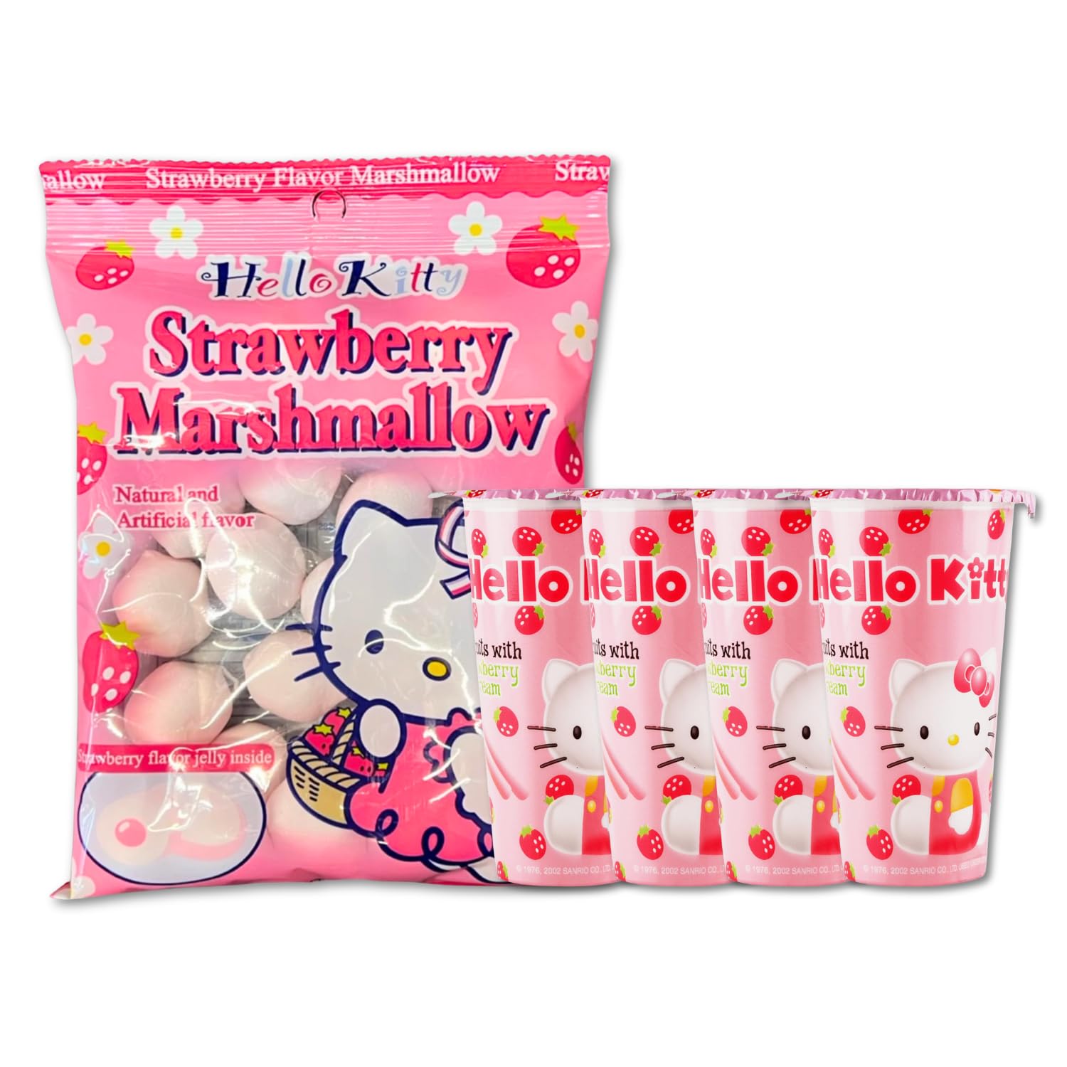 UMAYA Hello Kitty Snack Bundle Crispy Biscuit Cookies