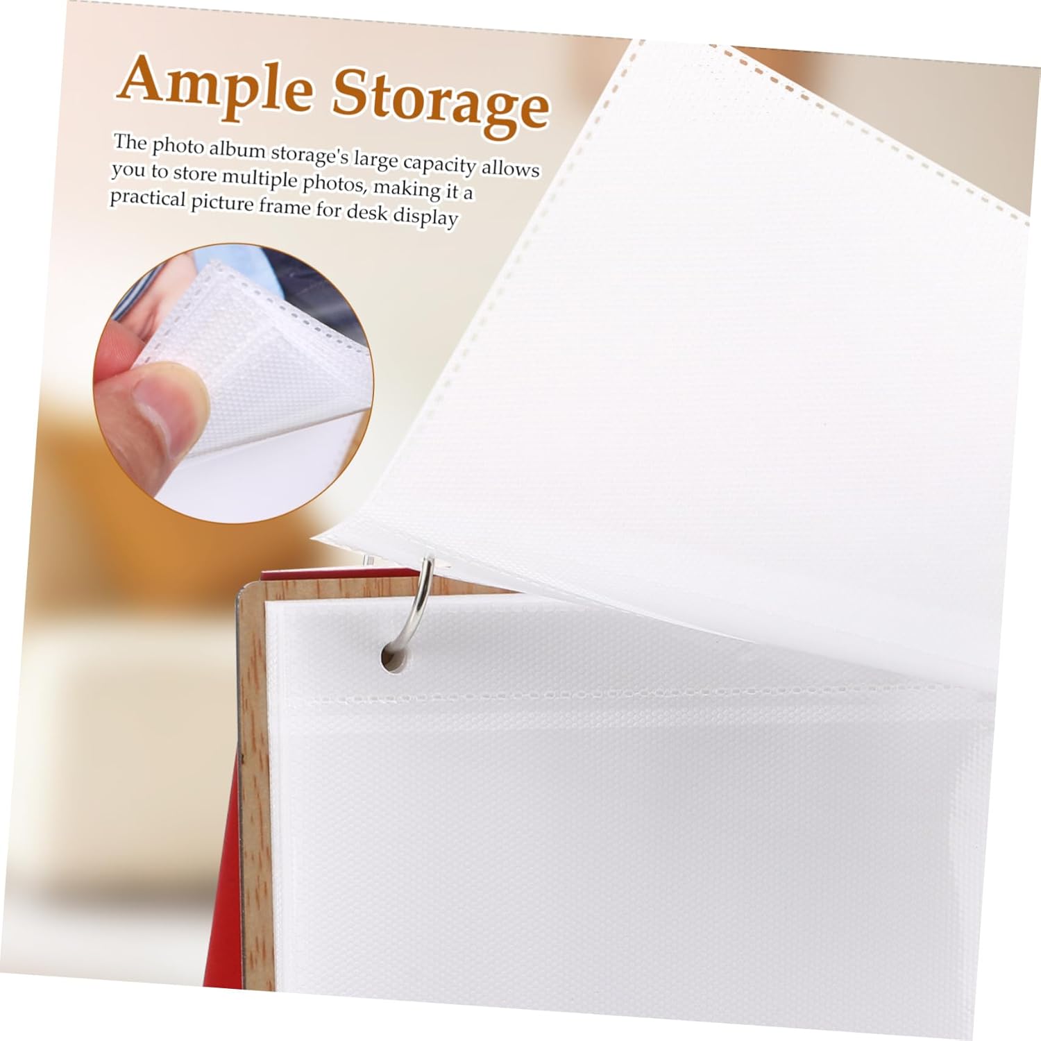 Generic Photo Album with Soft Pages Multi Function Growth Picture Frame for Desk for Shower Decorations and Keepsakes for Boys
