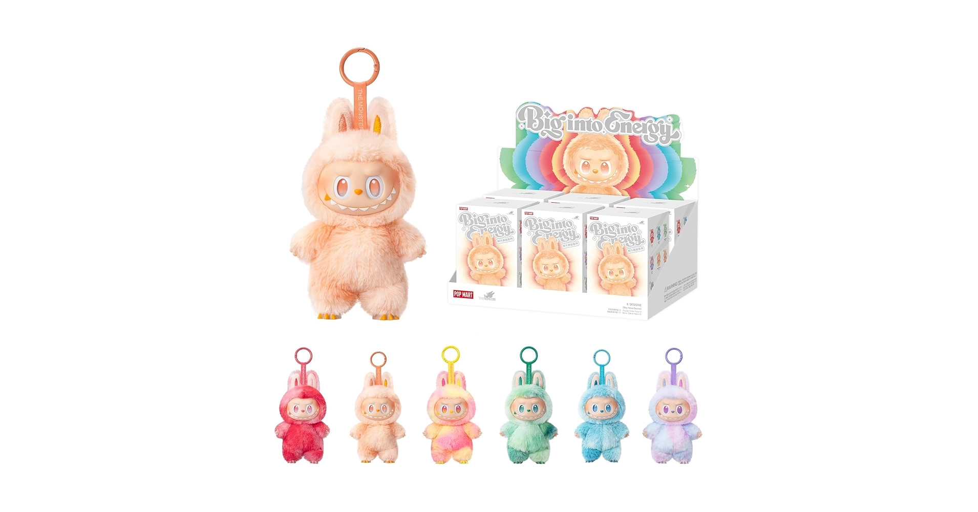 【POP MART】The Monsters Big into Energy POP MART Labubu The Monsters Big Into Energy Serisi – 6'lı