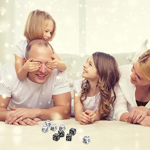 Miniatura 6 de Juego de dados de 30 piezas para contadores de fichas D6, compatible con MTG, CCG, accesorio de juego de tarjetas