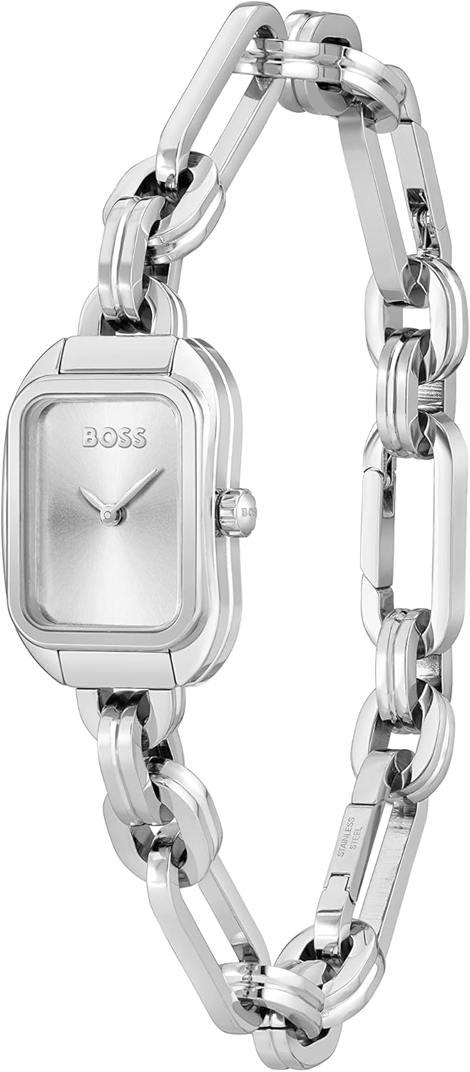 Boss Orologio Analogico al Quarzo da Donna con Cinturino in Acciaio Inossidabile Argentato - 1502654