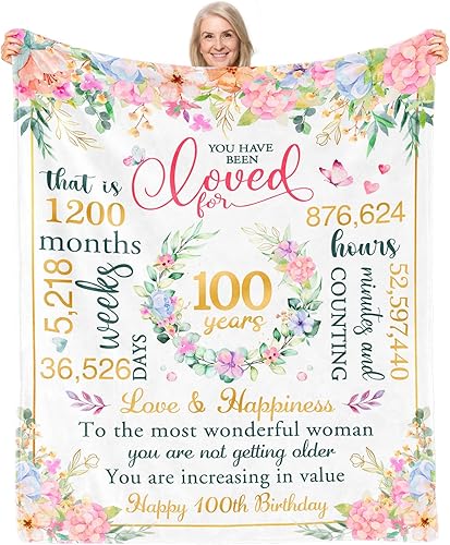 Decoraciones de cumpleaños número 100 para mujer regalos de cumpleaños número 100 para mujer el mejor regalo de cumpleaños número 100 decoraciones Decoraciones de cumpleaños número 100 para mujer regalos de cumpleaños número 100 para mujer el mejor regalo de cumpleaños número 100 decoraciones