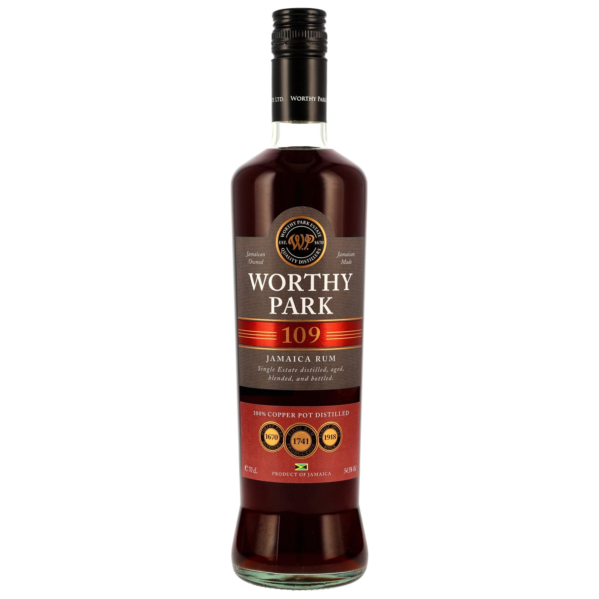 Worthy Park Estate Worthy Park 109 Single Estate Jamaica Rum 54,5% Vol. 1L