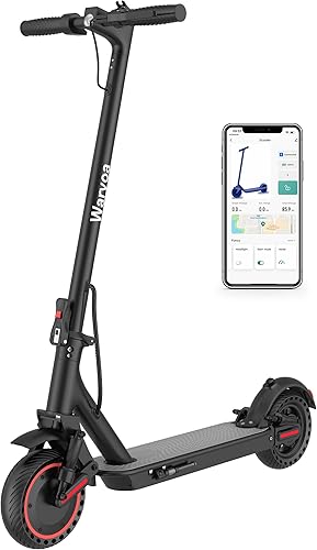 Patinete eléctrico, potente motor de 500 W, rango de 19 a 31 millas, neumáticos de 10 pulgadas, velocidad máxima de 22 Mph, scooter eléctrico de