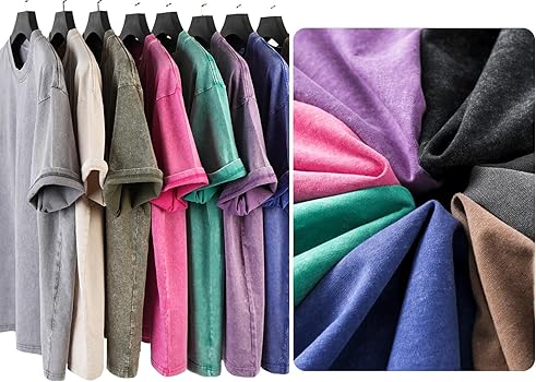 Amazon | [Youngfull] ストーンウォッシュ Tシャツ おしゃれ 綿