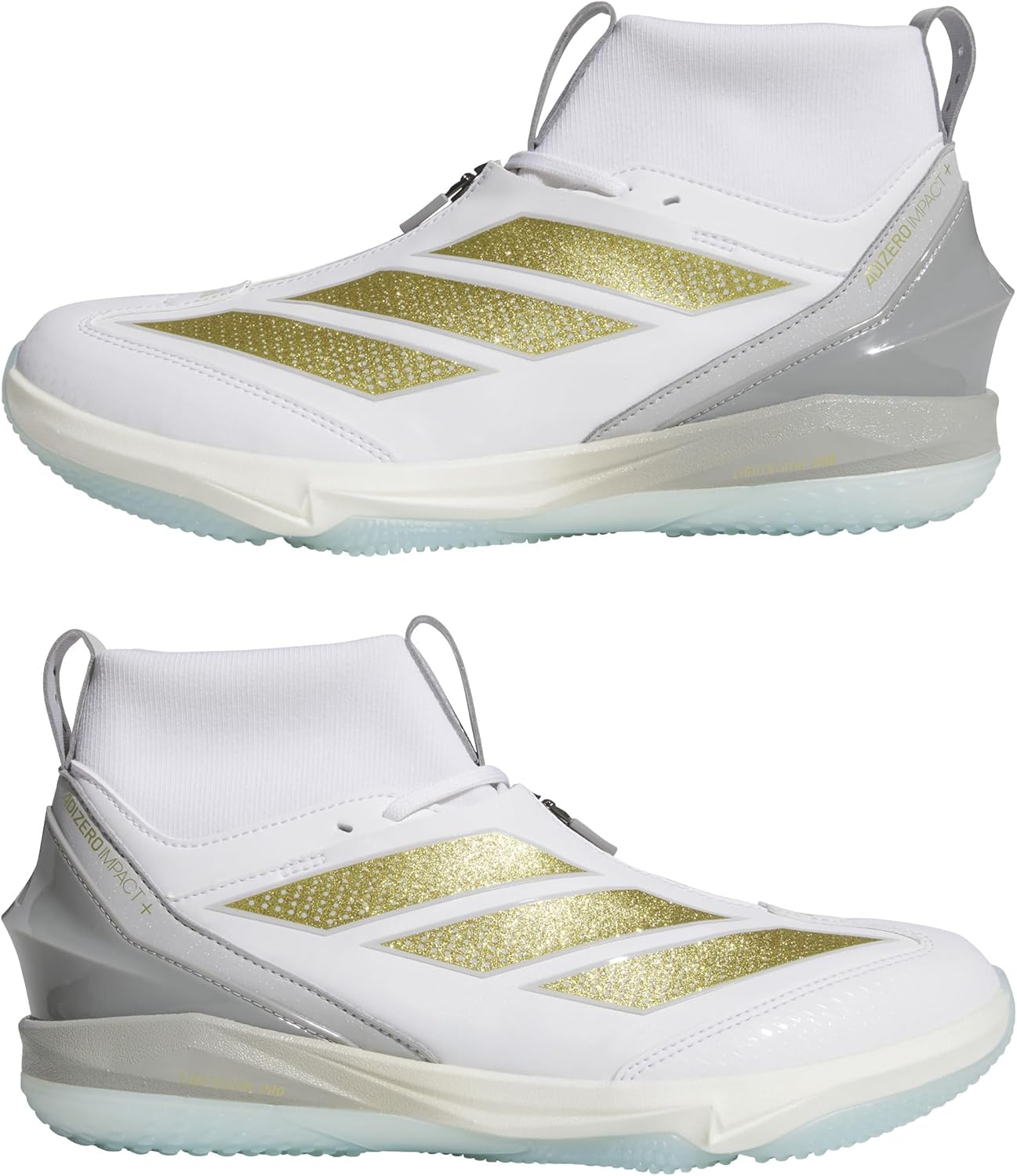 adidas Mens Adizero Impact+ 2.0 Turf Mid Top Baseball