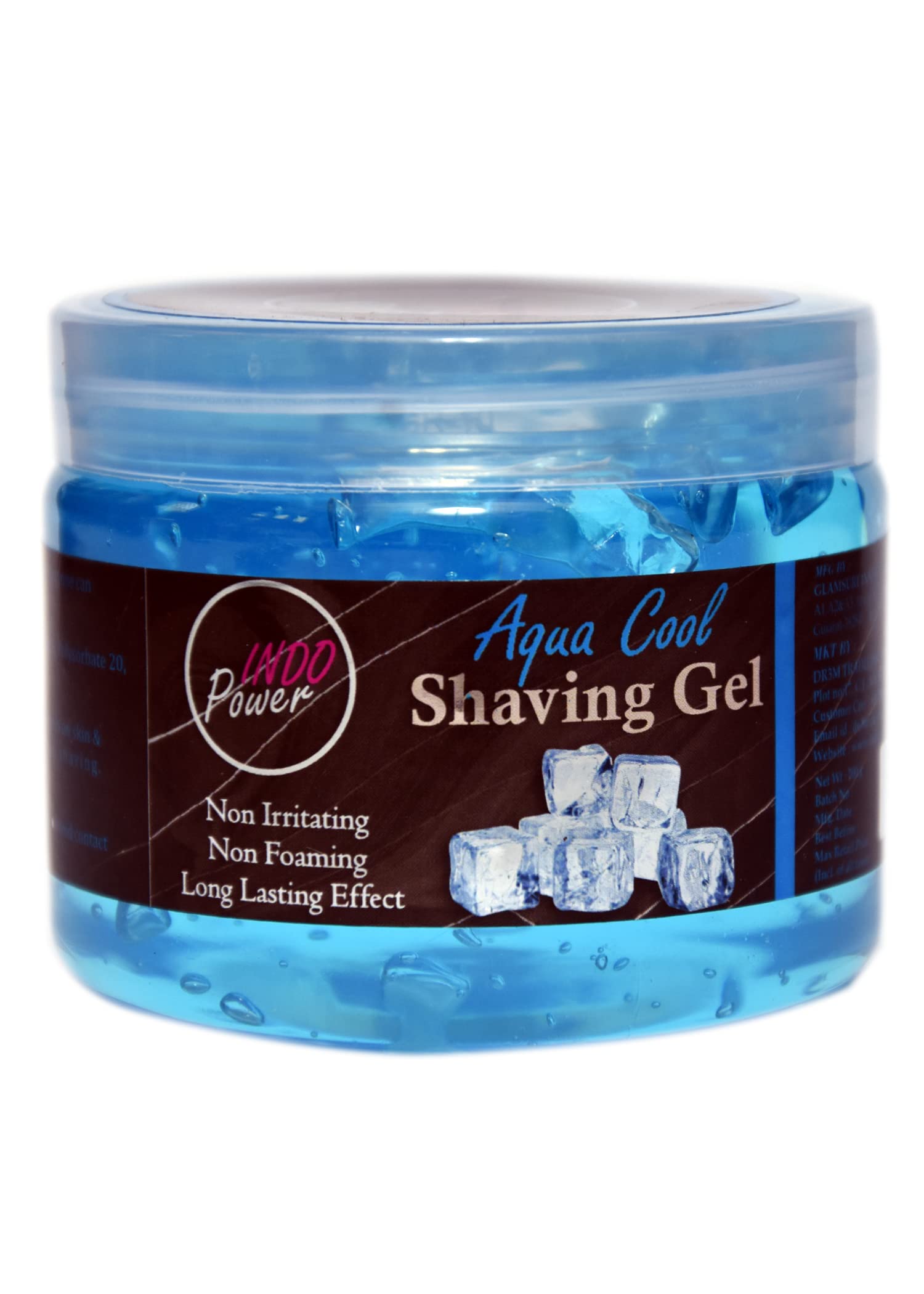 INDO POWER Agg22- AQUA COOL SHAVING GEL 200g. (B09Z6ZWS7S) Amazon Price History, Amazon Price Tracker