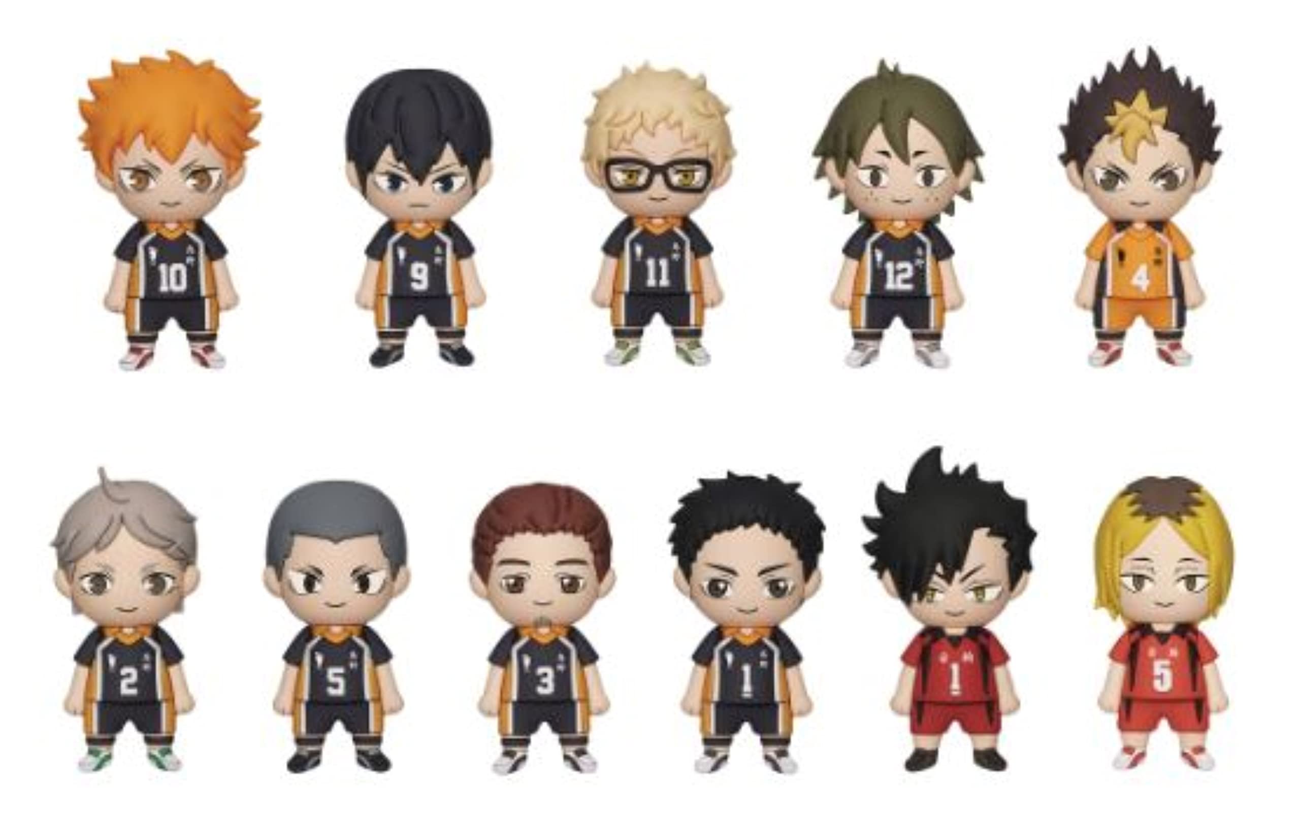 Amazon.co.jp: ハイキュー!! 3Dフォーム フィギュアバッグクリップ