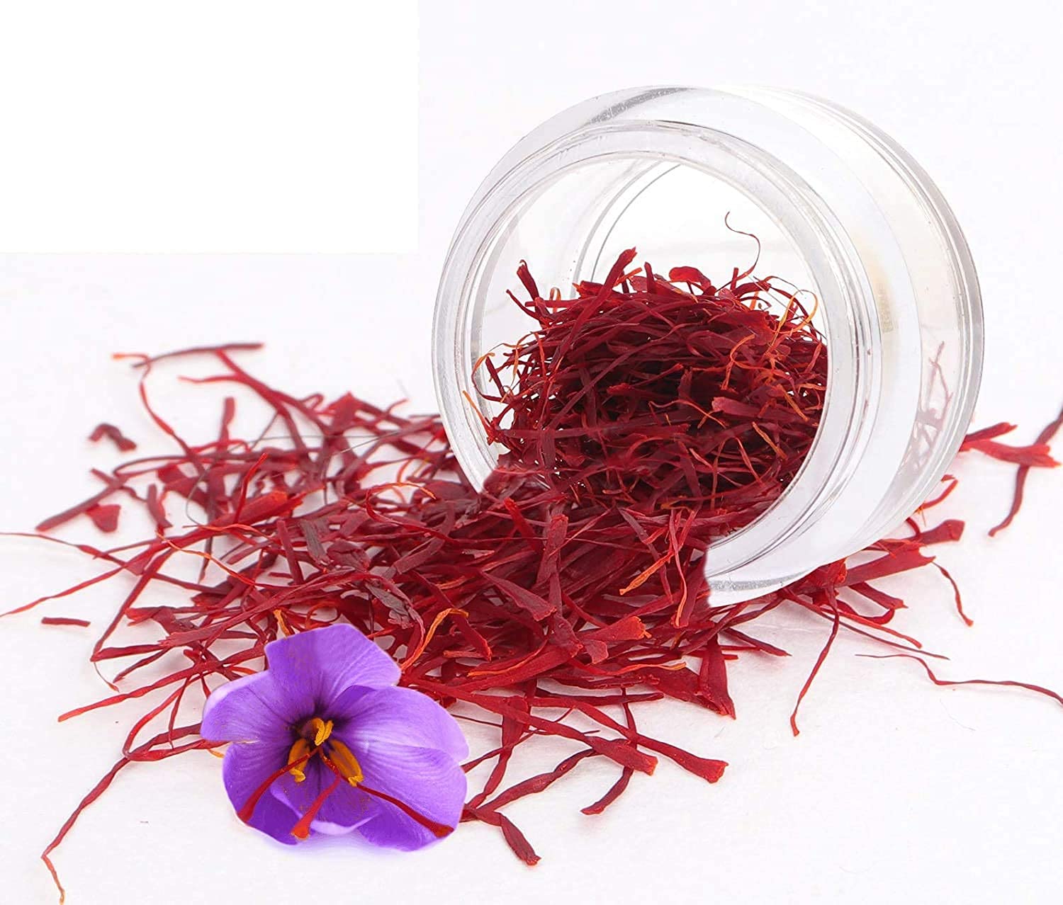 SONAV FOODS Pure Natural and Finest Kashmiri Kesar/Saffron Threads 1Gm