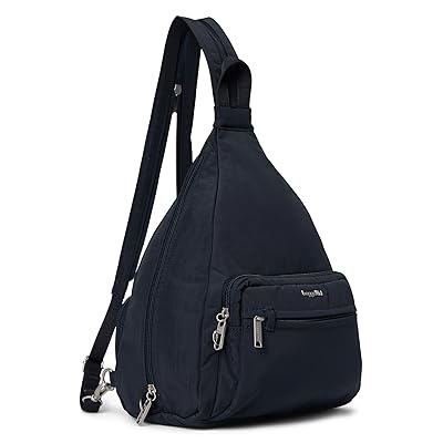 Baggallini Securtex Anti Theft Vacation Convertible Sling Cross Body Women
