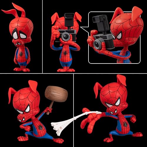 Miniatura 9 de Spider-Man Spider-Bath SV Action Spider Gwen y Spider Ham, sin escala, ABS y PVC, figura de acción completa prepintada