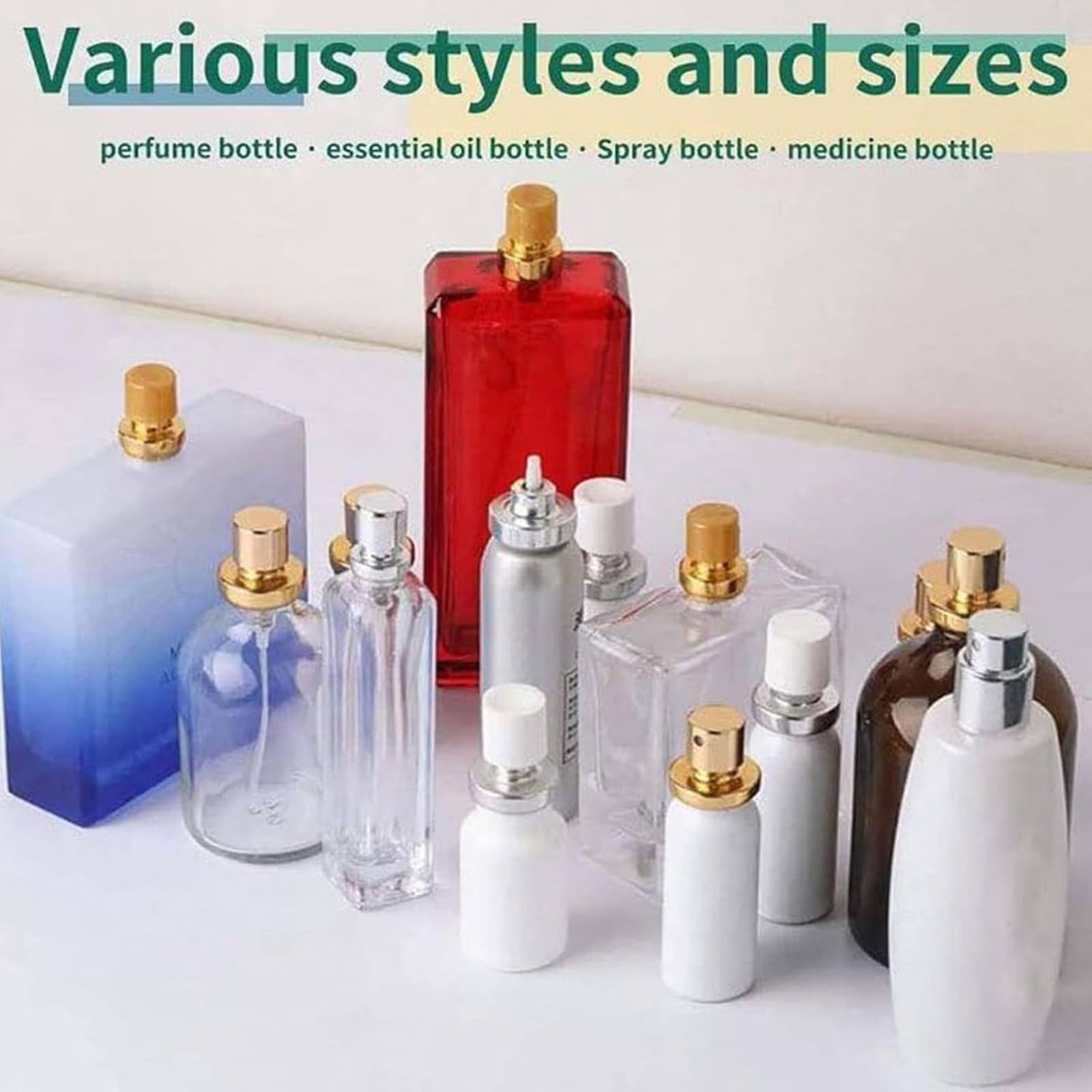 Máquina prensadora manual de acero inoxidable, herramienta manual de sellado de botellas para aceite esencial de perfume, uso comercial