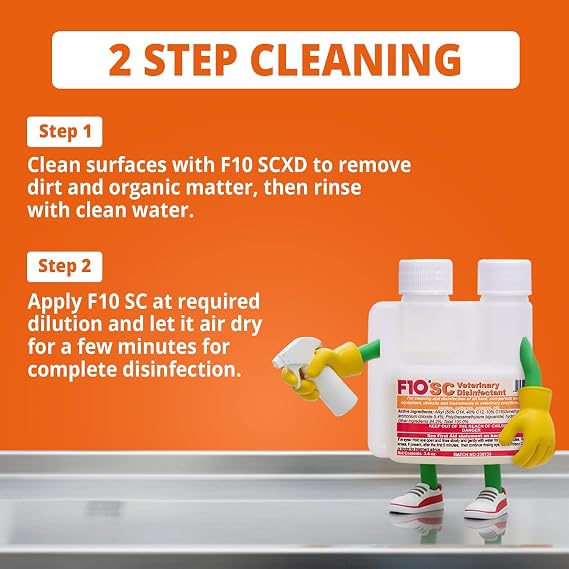 F10 SC Concentrated Veterinary Disinfectant Odorless - 100ml