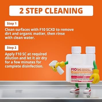 F10 SC Concentrated Veterinary Disinfectant Odorless - 100ml
