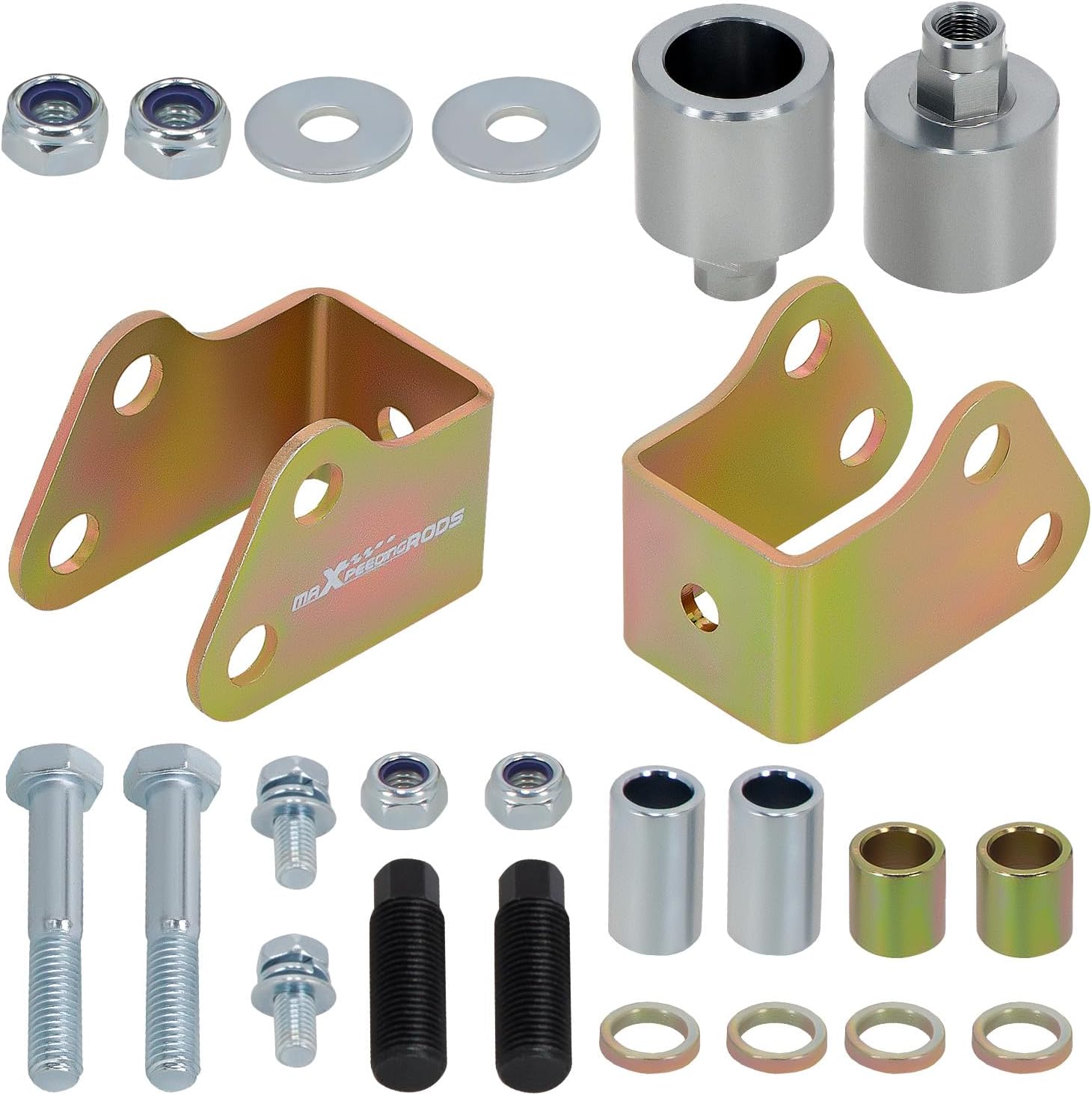 maXpeedingrods 2" Lift Kit for 2014-2023 Polaris Ranger 500 570 Midsize EPS ETX Crew Full-Size, UTV Suspension Lift Spacer Kit w/All Hardware, Black