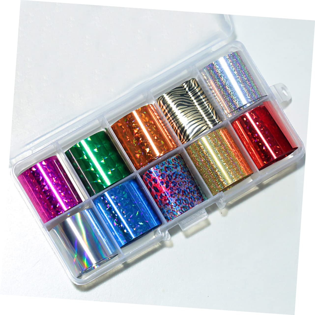 Healeved 12sets Adesivi Per Unghie Auto-adesivi Design Di Stellato Accessori Per Manicure Alla Moda Per Donne e Stili Unici Perfetti Per Eventi e Feste