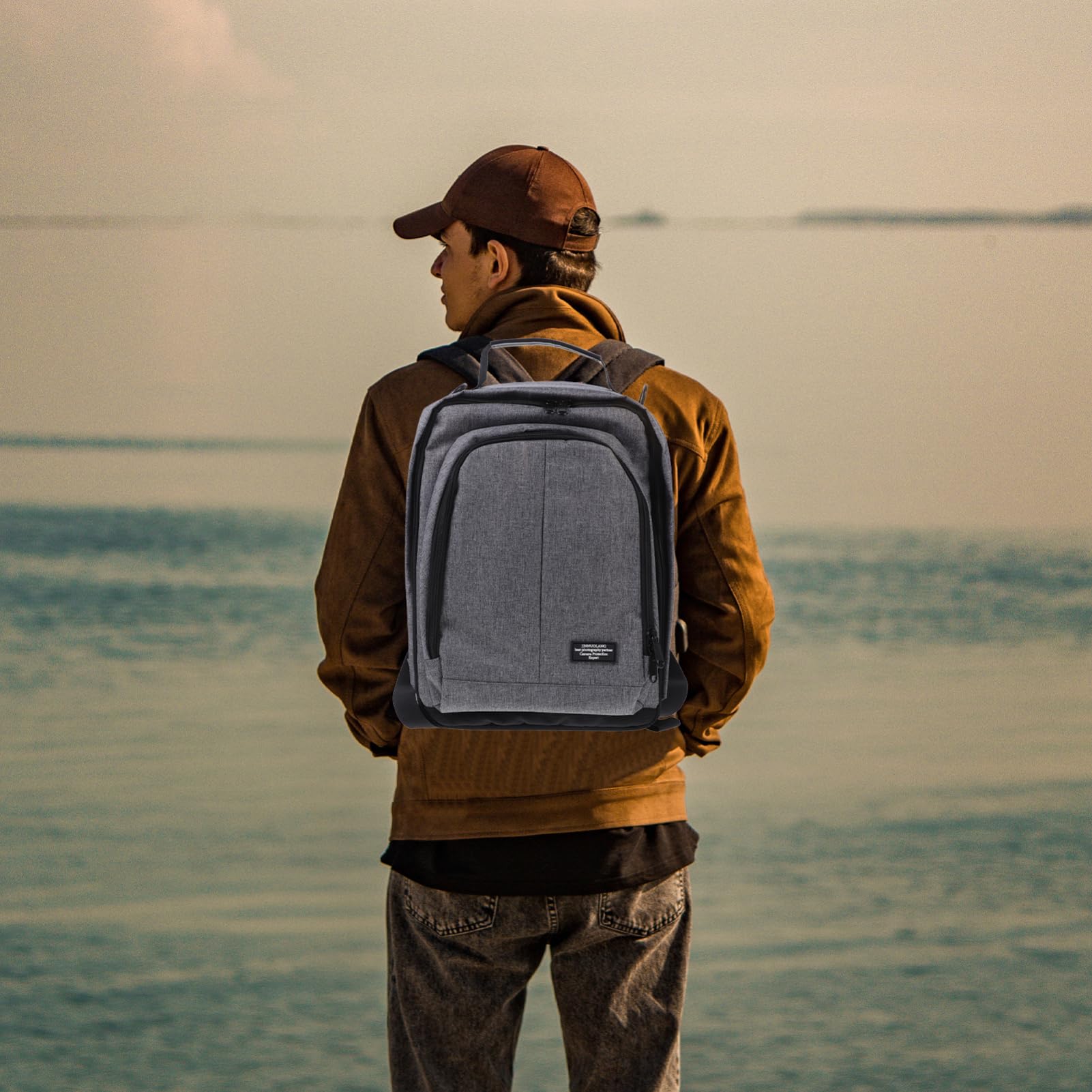 Mikikit Borsa per Macchina Fotografica Oxford, Tracolla Comoda, Uso Versatile per Fotografia e Viaggio, Organizzatore per Accessori