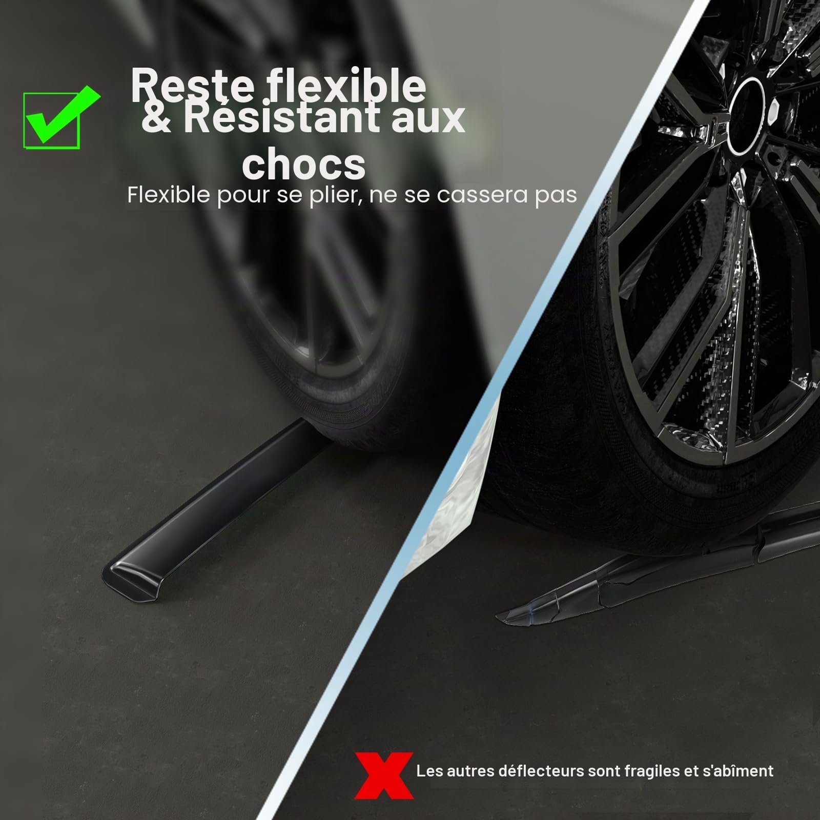 4 pièces Déflecteurs de vent, pare-pluie pour vitres, compatible avec Peugeot 3008 MK2 5 portes 2017-2023, protection contre la pluie et le vent