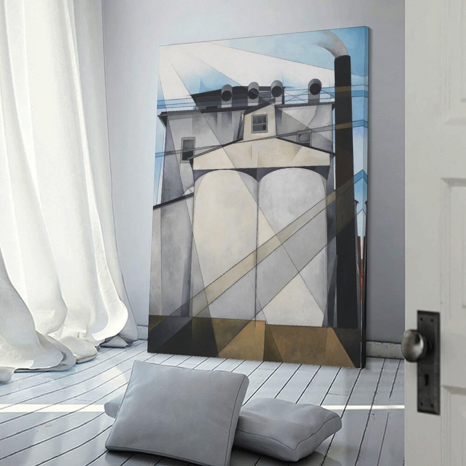 Amazon.com: MIXTHING My Egypt 1927 by Charles Demuth Painting