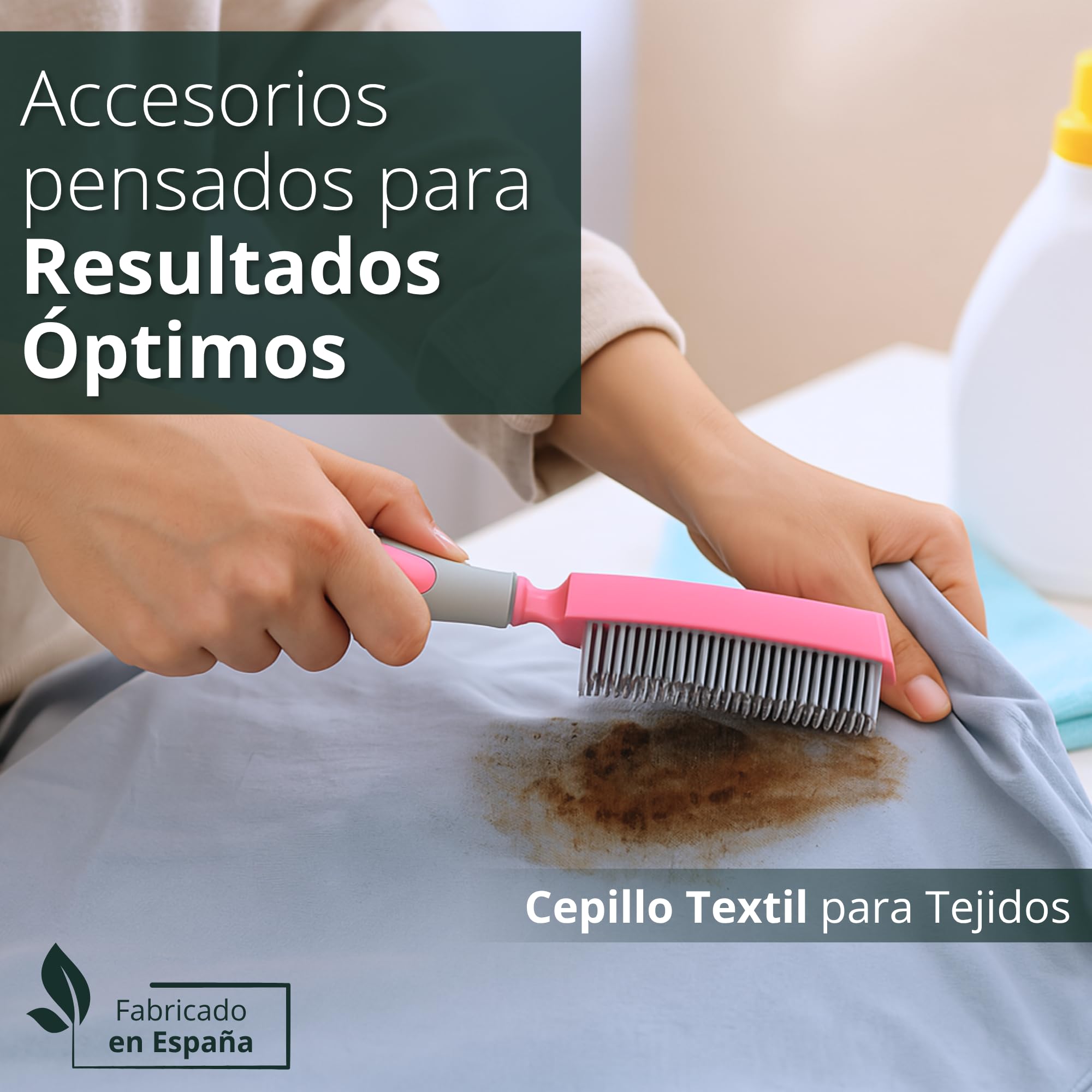 ECO-JIN Pack INTENSE | Difusor | Cepillo Para Textil Rosa | Bayeta Microfibra | Estropajo Con Esponja | Limpiador Multiusos