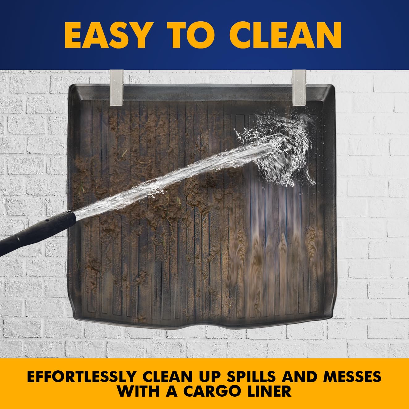 Premium Cargo Liner for Mercedes Benz GLE Class SUV Only 2020-2025 - Custom Fit Car Trunk Mat - All-Season Black Cargo Mat - 3D Shaped Laser Measured Trunk Liners for Mercedes Benz GLE