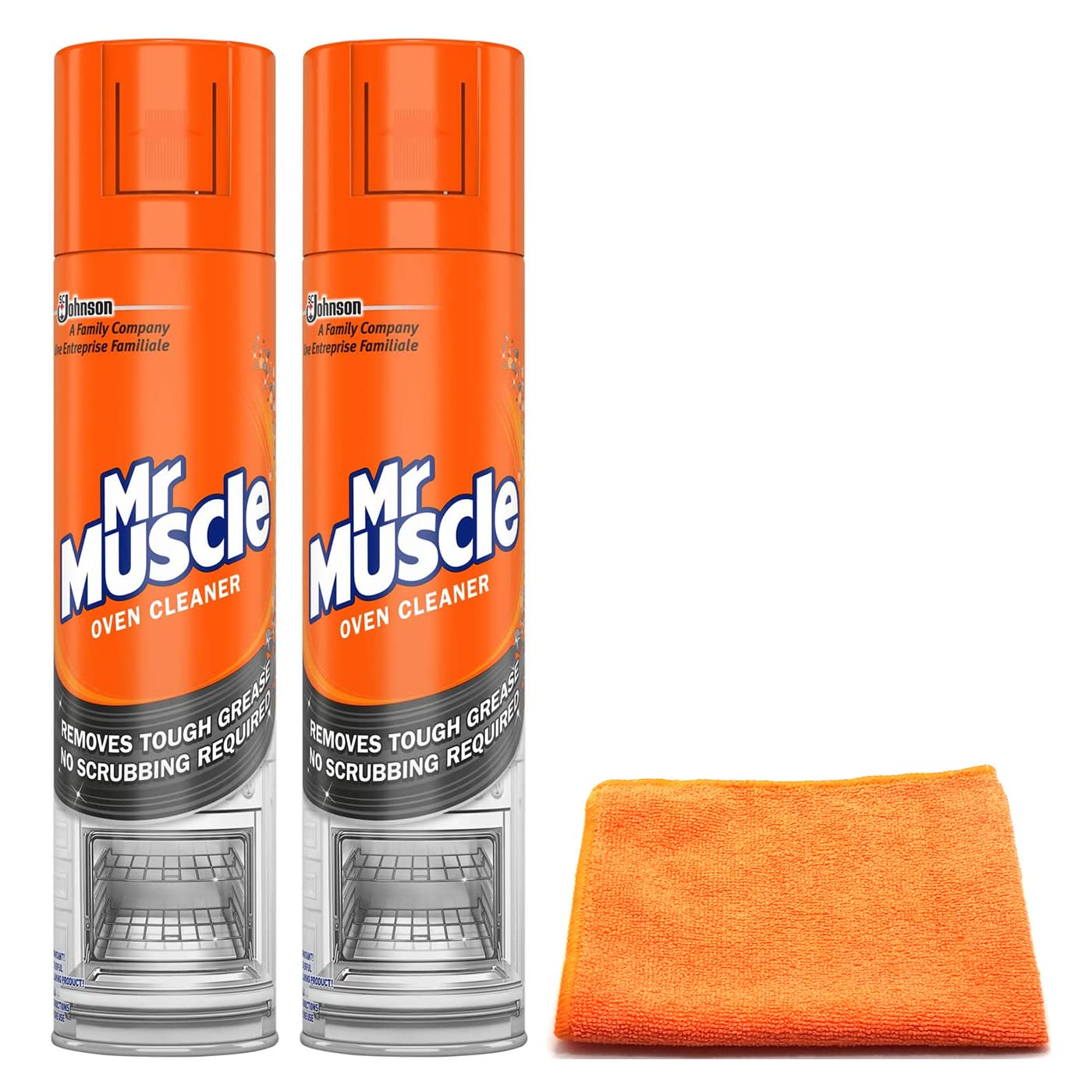 MR MUSCLE OVEN Cleaner Oven Cleaner & Degreaser For Burnt Grease, 3 X - View #4