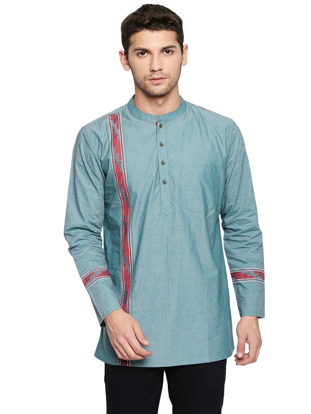 ARCH ELEMENTS Men's Cotton Designer Short Kurta