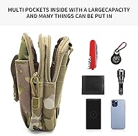 Vista 3 de Long Keeper Bolsa táctica Molle - Cinturón de senderismo militar Bolsa de cintura Deporte al aire libre Motocicleta Bicicleta Ciclismo Bolsa Digital