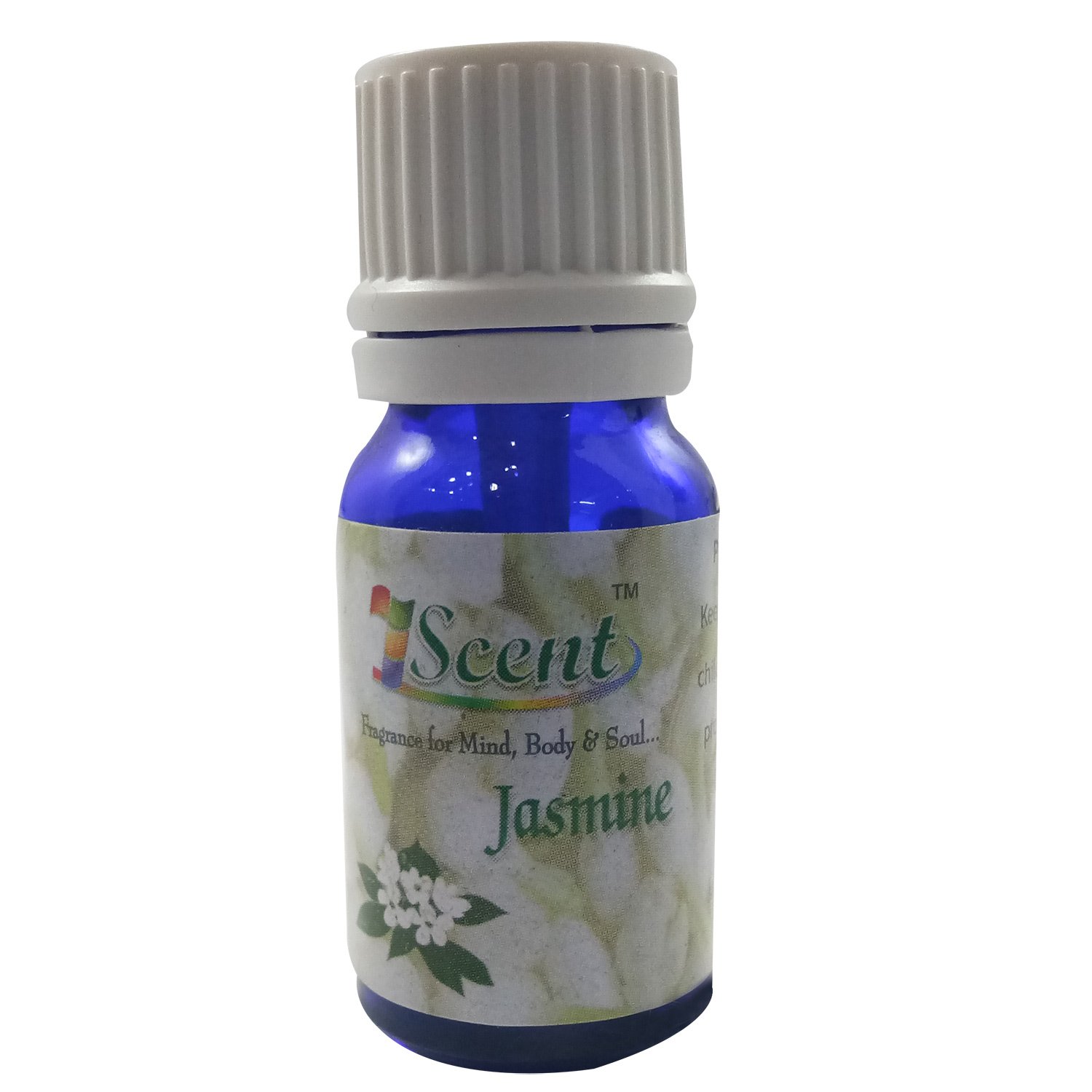 India Meets India Handicraft Ceramic Tea Light Holder and 10 ml Jasmine Oil Bottle Aromatherapy Essential Oil Burner Aromatherapy Diffusers, Best Gifting, Made by Awarded Indian Artisan