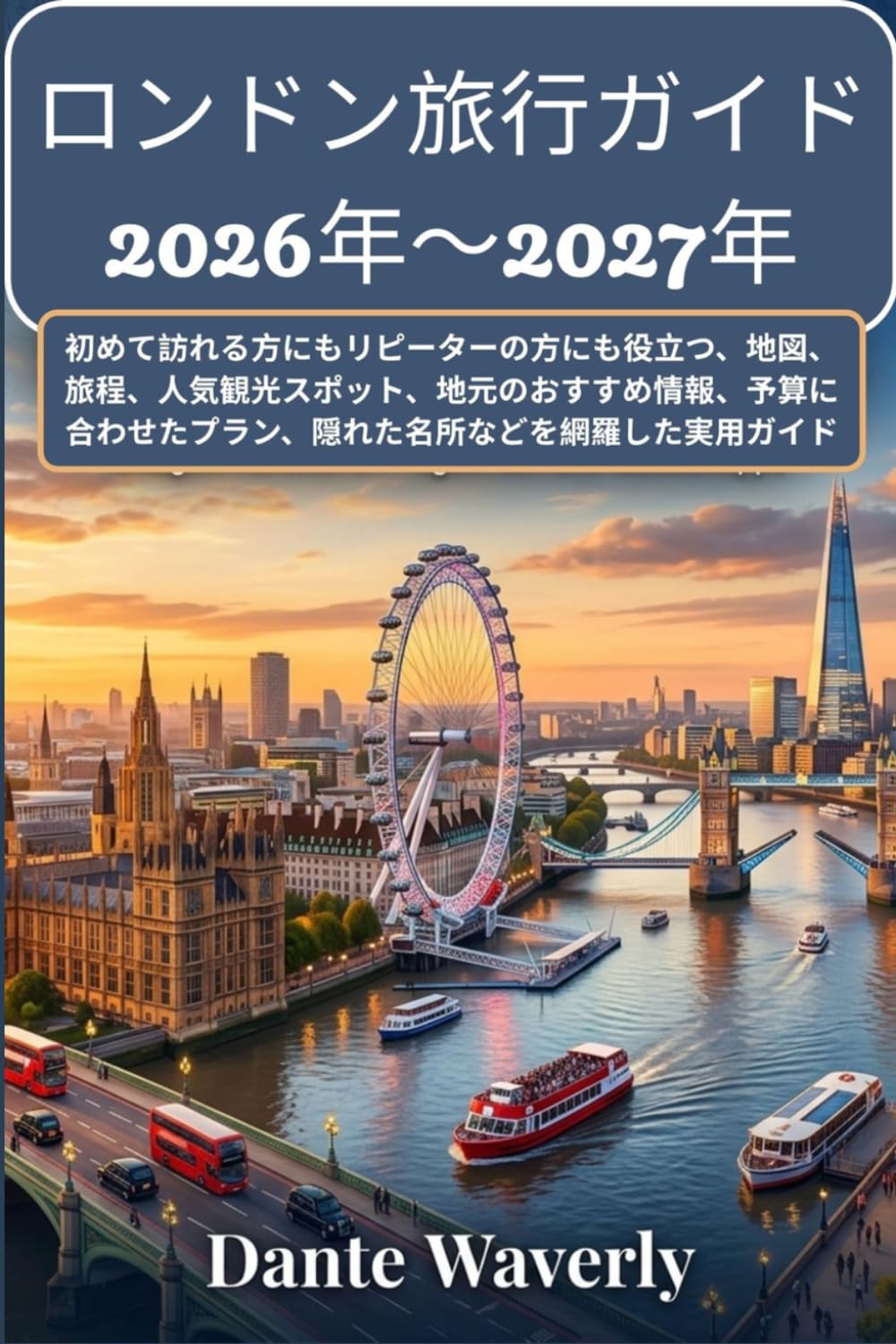 ロンドン旅行ガイド 2026年～2027年: 初めて訪れる方にもリピーターの方にも役立つ、地図、旅程、人気観光スポット、地元のおすすめ情報、予算に合わせたプラン、隠れた名所などを網羅した実用ガイド