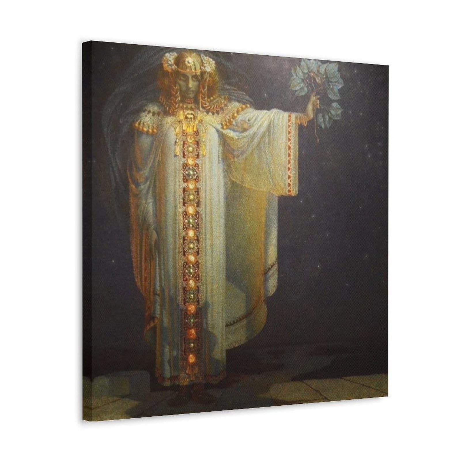 Karel Masek Impression sur toile pour chambre à coucher, salon, bureau et décoration d'intérieur moderne 50,8 x 50,8 cm
