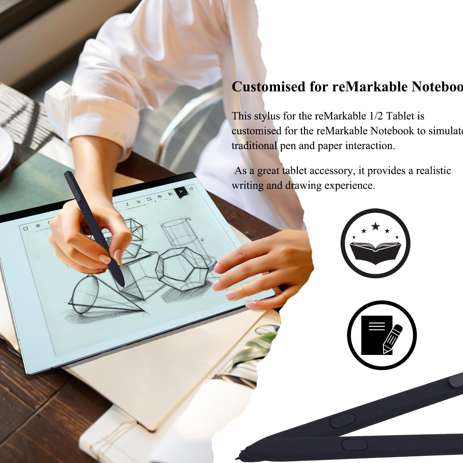 reMarkable 2 タブレット スタイラスペンとfolio付き Amazon.com